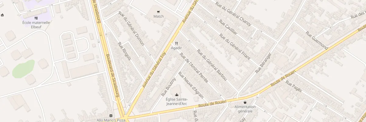 Plan du 59 Rue de l’Amiral Perrée à Amiens