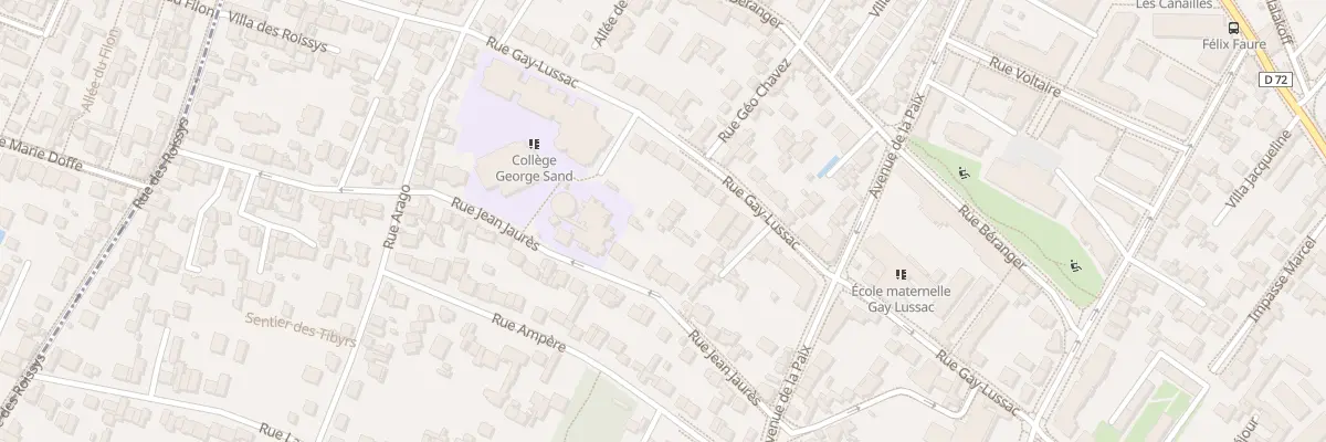 Plan du 41A Rue Gay Lussac à Châtillon