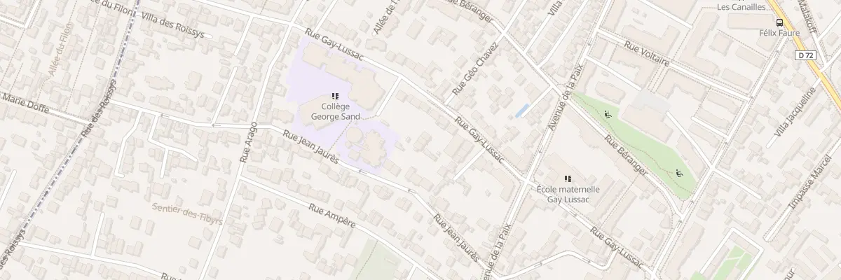Plan du 41 Rue Gay Lussac à Châtillon