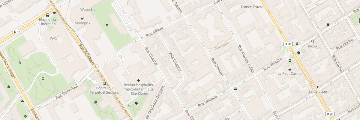 Plan du 26 Vla Chaptal à Levallois-Perret