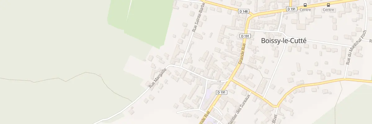 Plan du 20 Rue Margaille à Boissy-le-Cutté