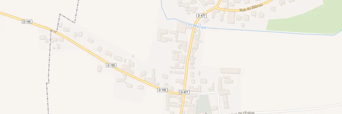Plan du 304 Rue de Thérouanne à Heuringhem