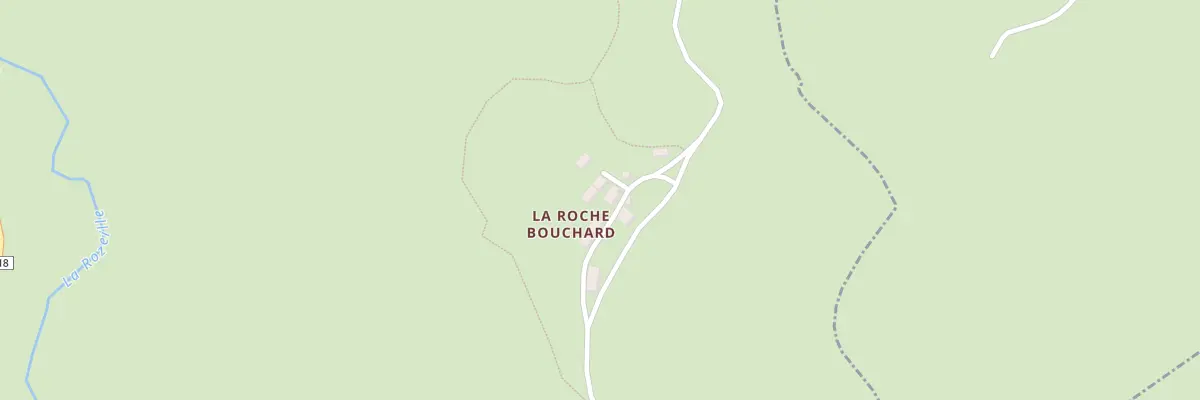 Plan du 5031 La Roche Bouchard à Saint-Georges-Nigremont