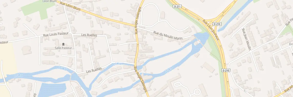 Plan du 22A Rue Roger Salengro à Blendecques