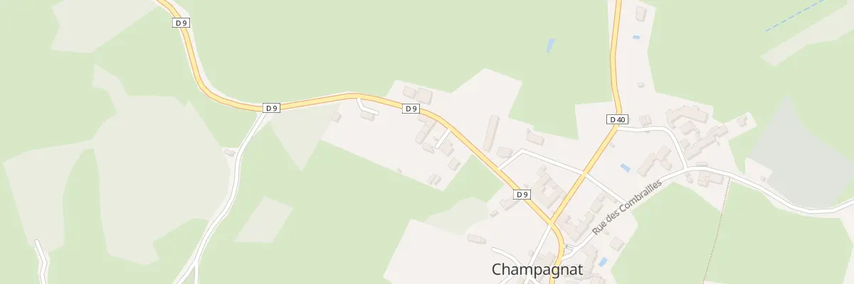 Plan du 9 Rue de La Marche à Champagnat