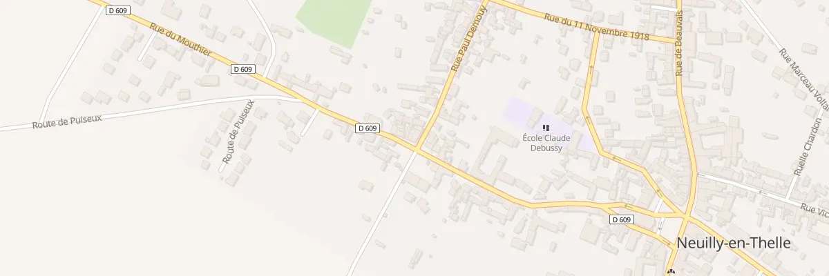 Plan du 38 Rue du Mouthier à Neuilly-en-Thelle