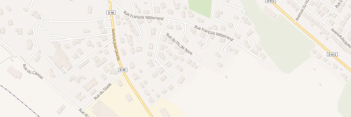 Plan du 34 Rue François Mitterrand à Lagarrigue