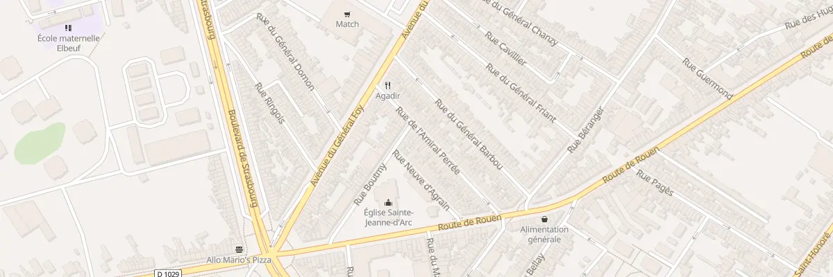 Plan du 53 Rue de l’Amiral Perrée à Amiens