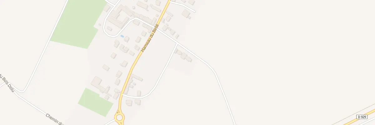 Plan du 8 Le Chemin de Beaumont à Neuilly-en-Thelle