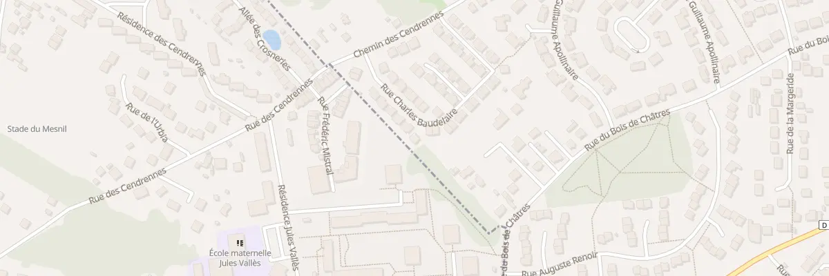 Plan du 11 Rue Charles Baudelaire à Brétigny-sur-Orge