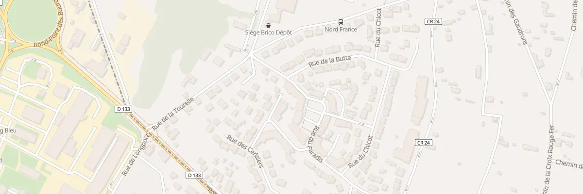 Plan du 21 Rue du Paradis à Longpont-sur-Orge