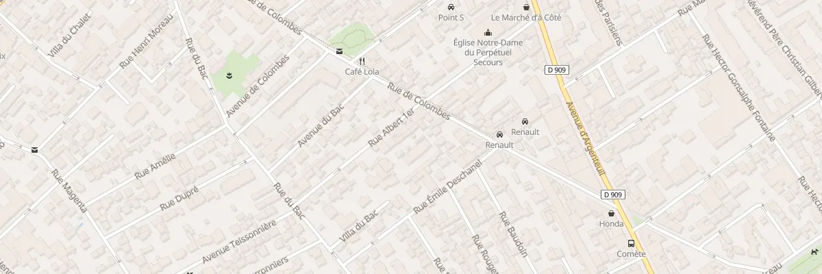 Plan du 57 Rue de Colombes à Asnières-sur-Seine