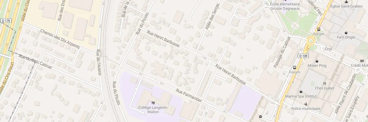 Plan du 19 Rue Henri Barbusse à Saint-Gratien