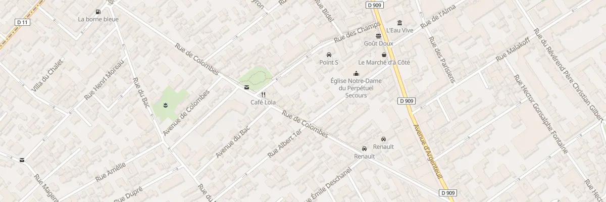 Plan du 56 Rue de Colombes à Asnières-sur-Seine