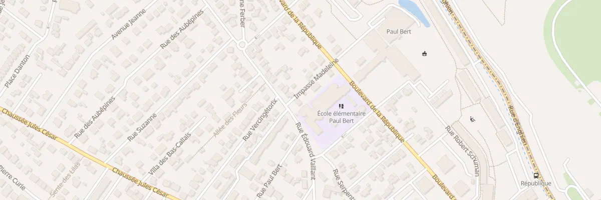 Plan du 51 Rue Edouard Vaillant à Eaubonne