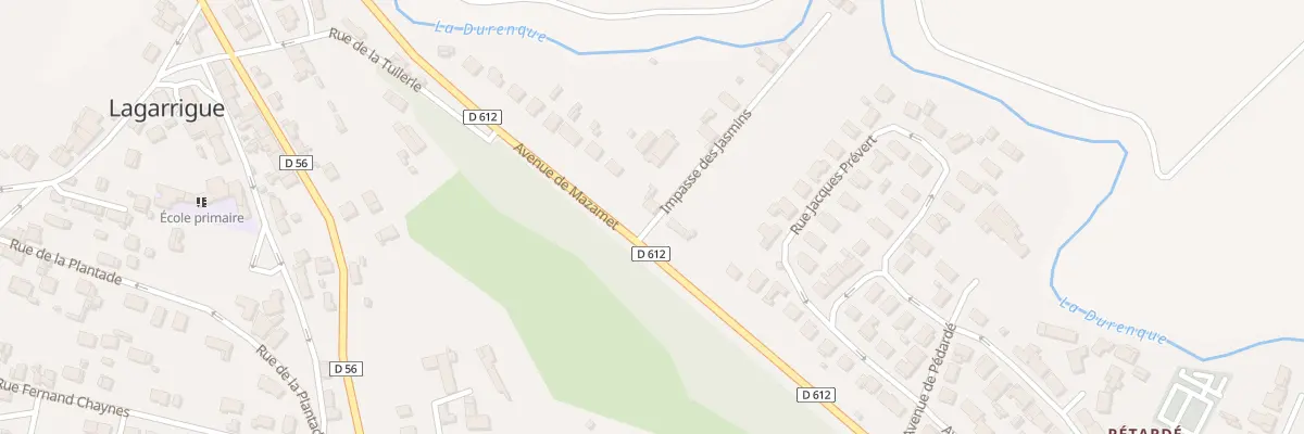 Plan du 39 Av de Mazamet à Lagarrigue