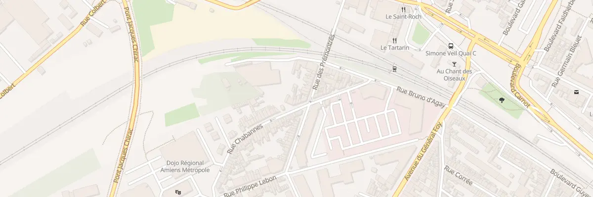 Plan du 32 Rue Chabannes à Amiens