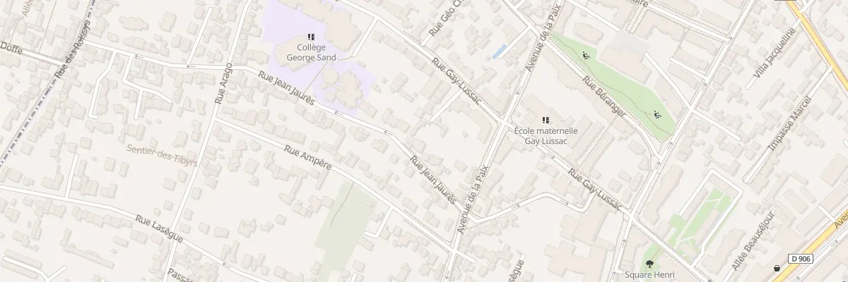 Plan du 42 Rue Jean Jaurés à Châtillon