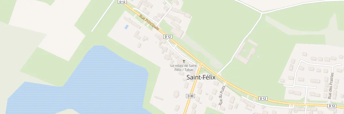 Plan du 893 Rue Principale à Saint-Félix