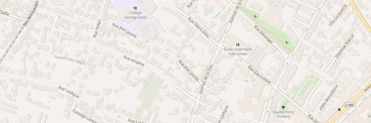 Plan du 38 Rue Jean Jaurés à Châtillon