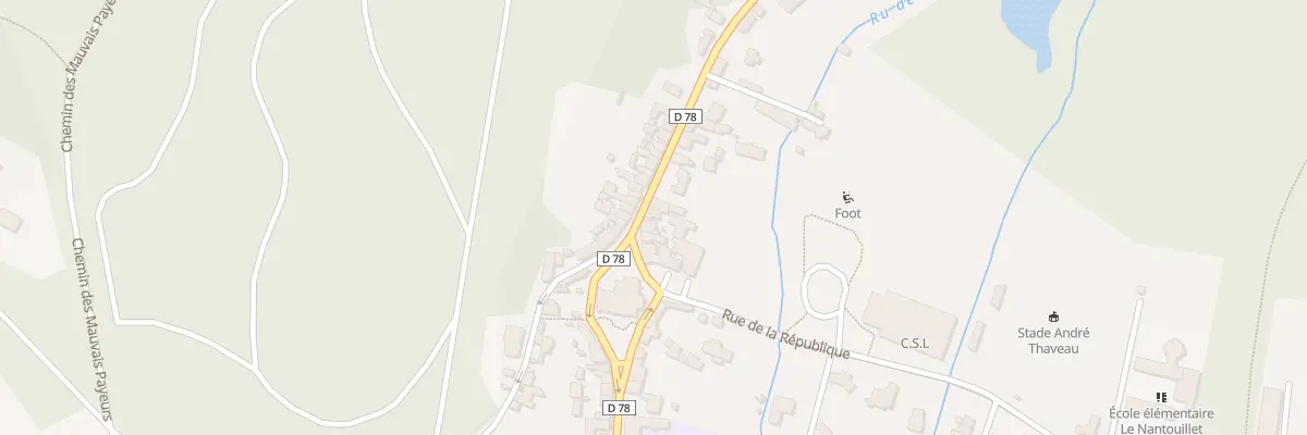 Plan du 102T Rue Pierre Brossolette à Presles
