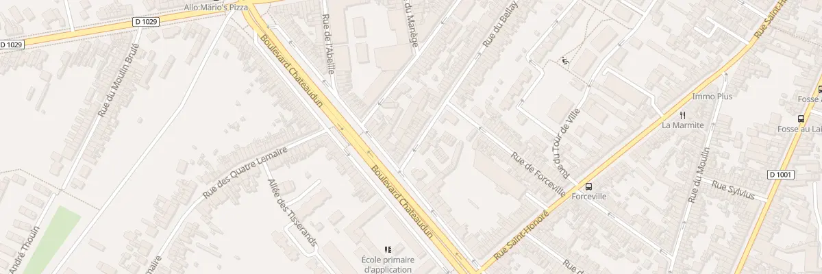 Plan du 106 Rue du Bellay à Amiens
