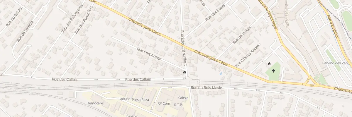Plan du 78 Rue Edouard Vaillant à Eaubonne