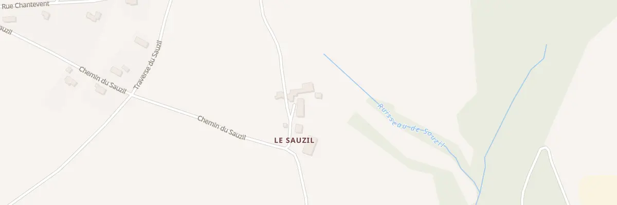 Plan du 237 Le Sauzil-Nord à Cuxac-Cabardès