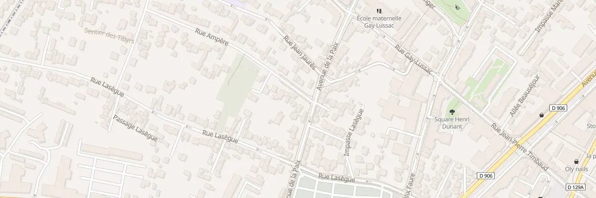 Plan du 1 Rue Ampère à Châtillon