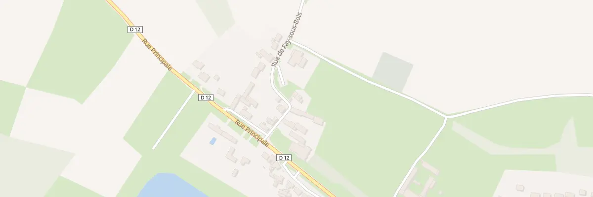 Plan du 66 Rue de Fay sous Bois à Saint-Félix