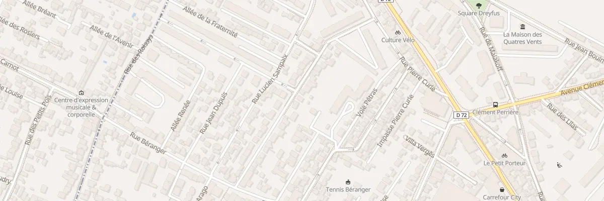 Plan du 30 Rue François Pinson à Châtillon