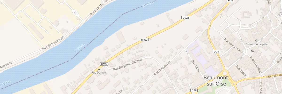 Plan du 25 Rue Saint-roch à Beaumont-sur-Oise