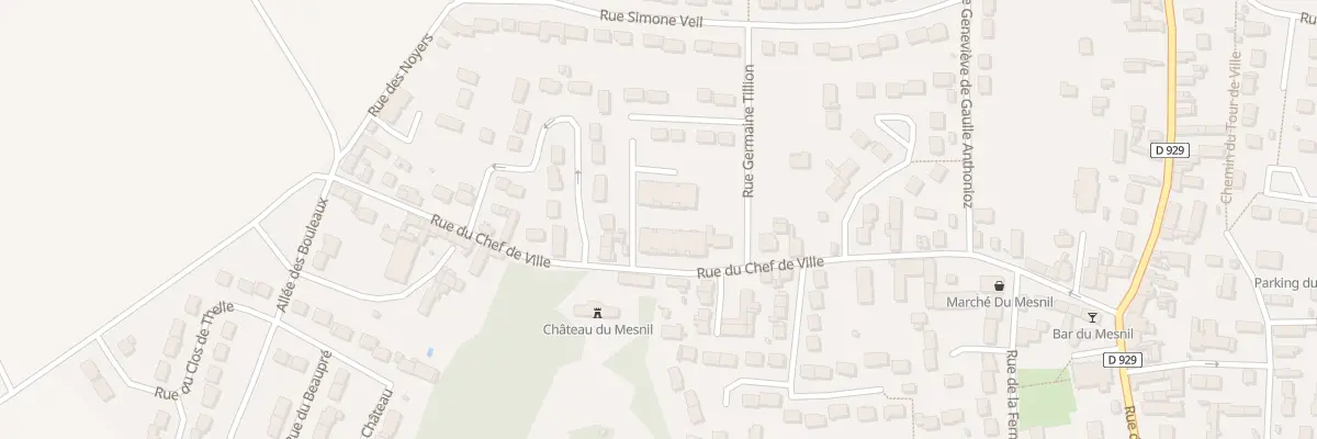 Plan du 38 Rue du Chef de Ville au Mesnil-en-Thelle