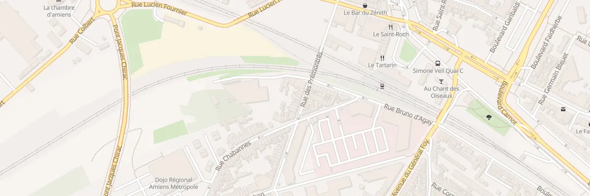 Plan du 54 Rue des Prémontrés à Amiens