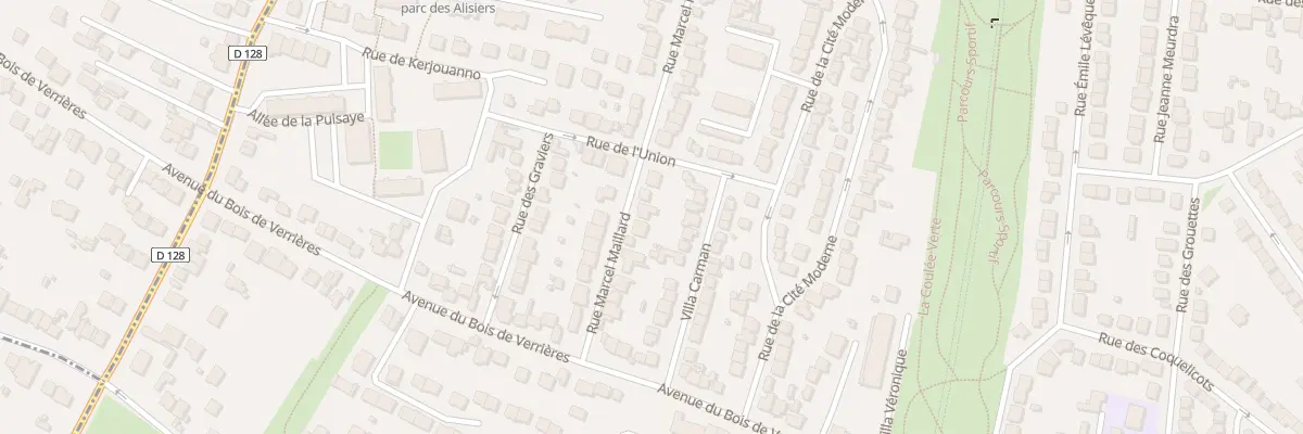 Plan du 18 Rue Marcel Maillard à Antony