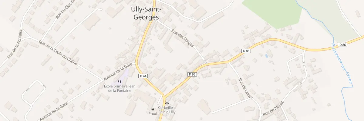 Plan du 7 Rue de Mouy à Ully-Saint-Georges
