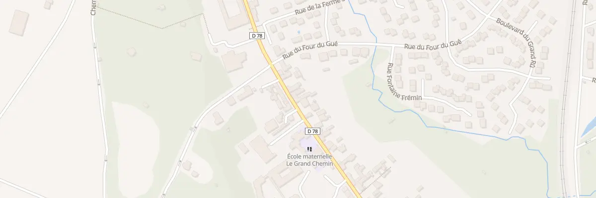 Plan du 50 Rue Pierre Brossolette à Presles