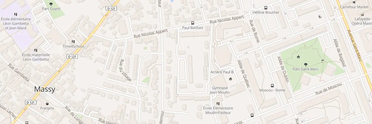 Plan du 26 Rue Appert à Massy