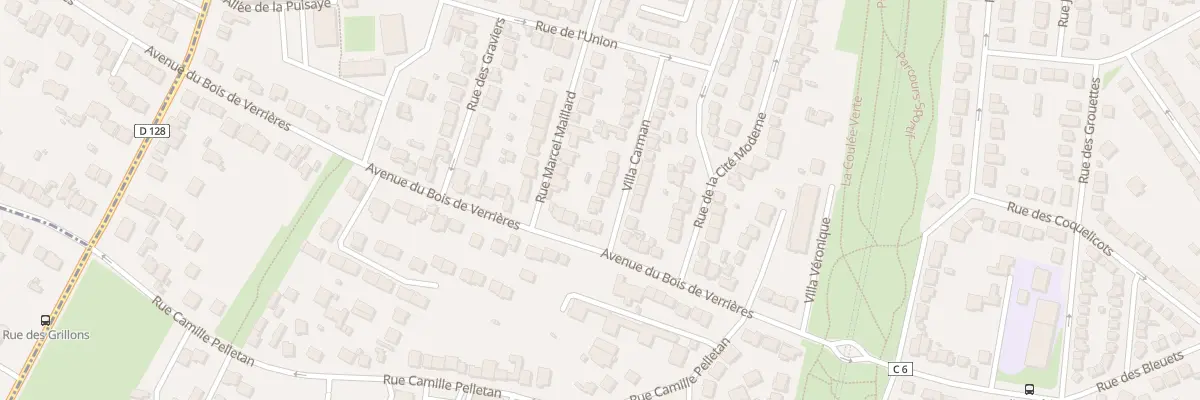 Plan du 5 Vla Carman à Antony