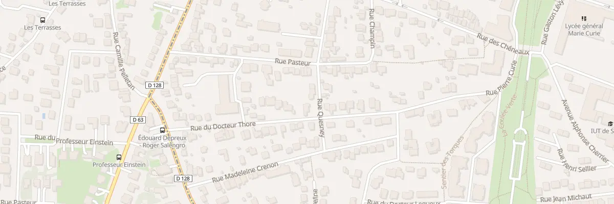 Plan du 26 Rue du Docteur Thore à Sceaux