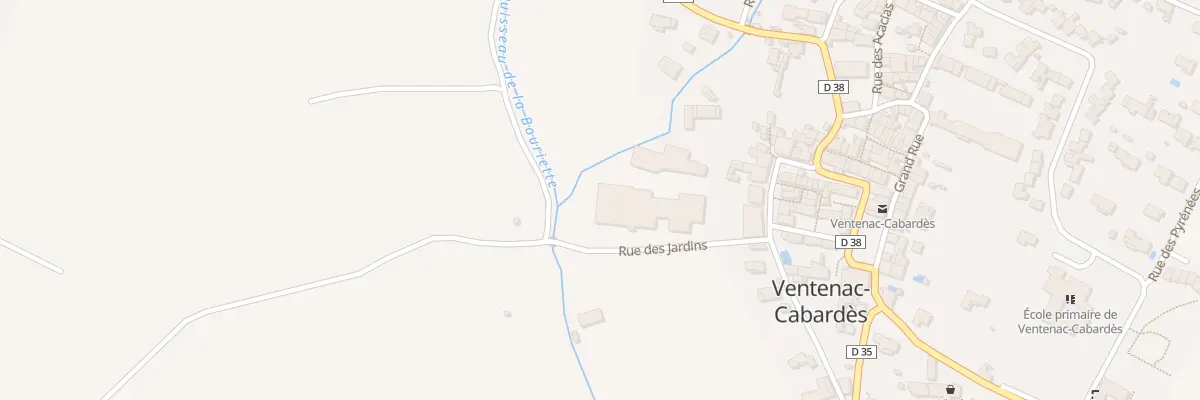 Plan du 4 Rue des Jardins à Ventenac-Cabardès