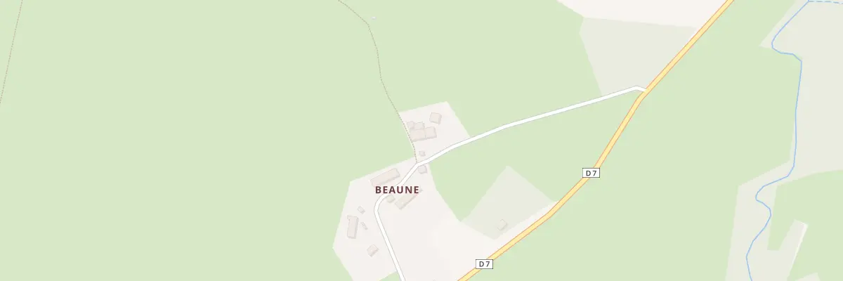 Plan de Beaune à Bord-Saint-Georges