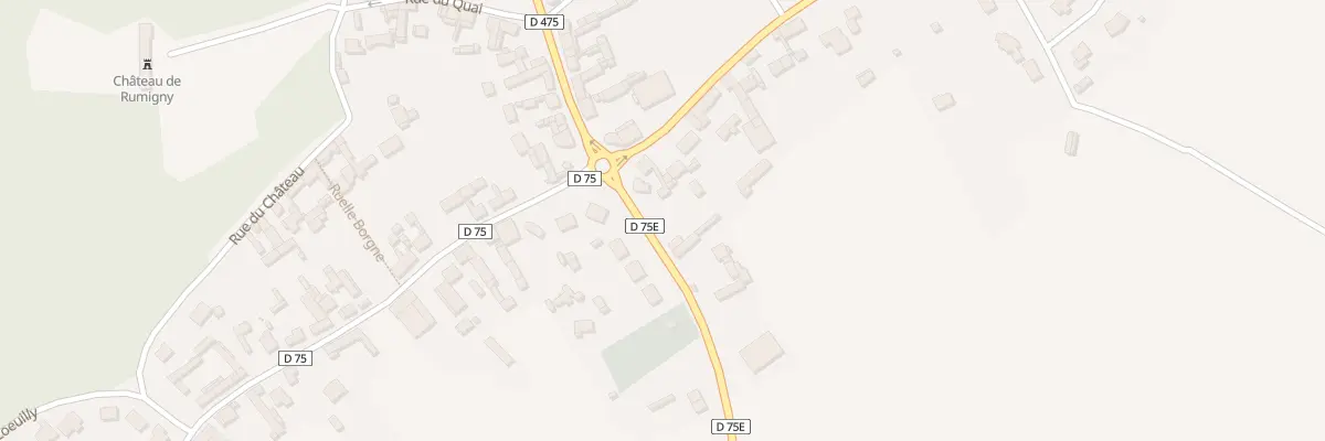 Plan du 1 Rue de Grattepanche à Rumigny