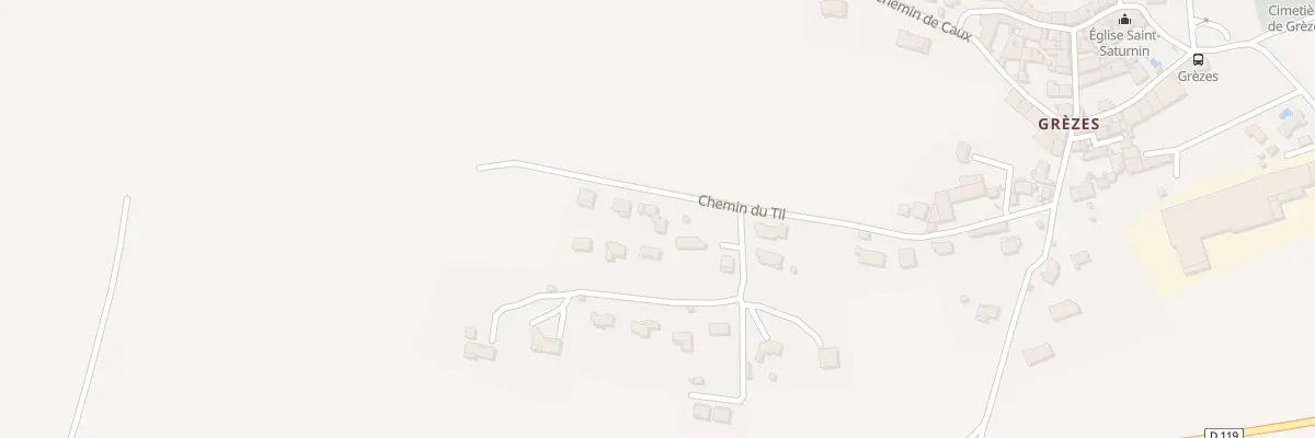 Plan du 17 Che du Til à Carcassonne
