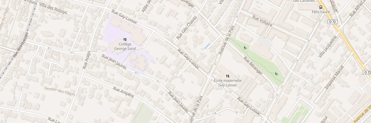 Plan du 35 Rue Gay Lussac à Châtillon