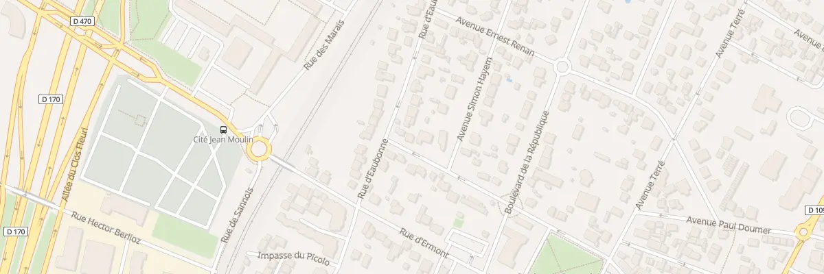 Plan du 36 Av Gabriel Péri à Saint-Gratien