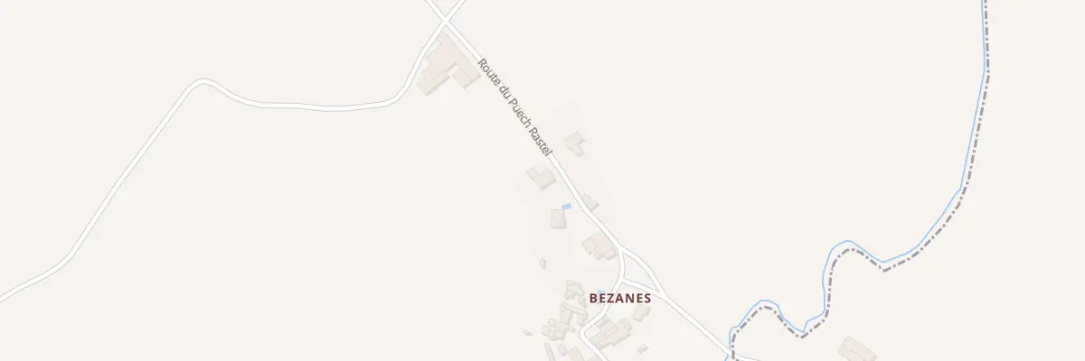 Plan du 5294 Bezanes à Roussennac
