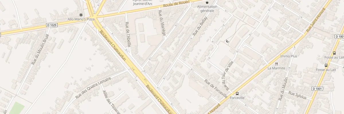 Plan du 82 Rue du Bellay à Amiens
