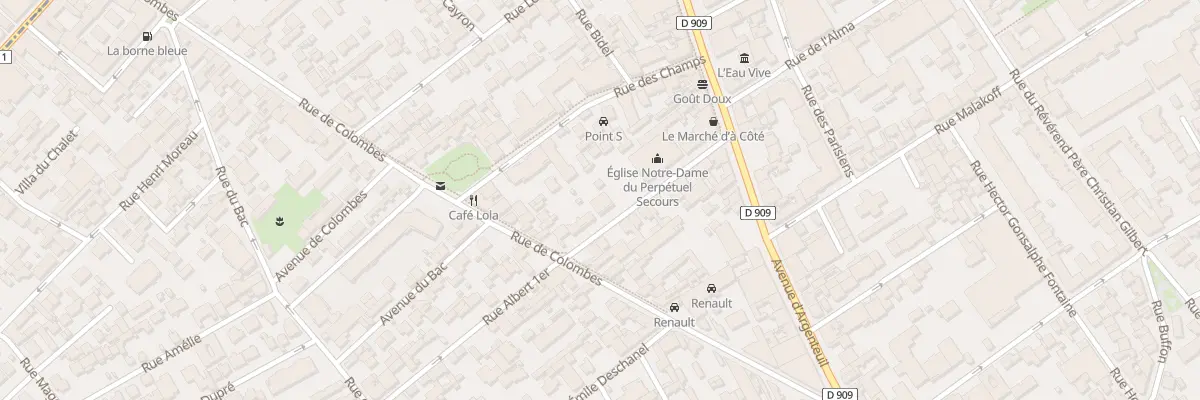 Plan du 27 Rue Albert 1 à Asnières-sur-Seine