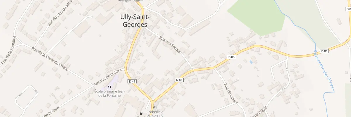 Plan du 11 Rue de Mouy à Ully-Saint-Georges